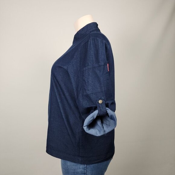 Medium Rare INDIE JACKET Cotton Chefs Jacket Size L - Picture 5 of 12